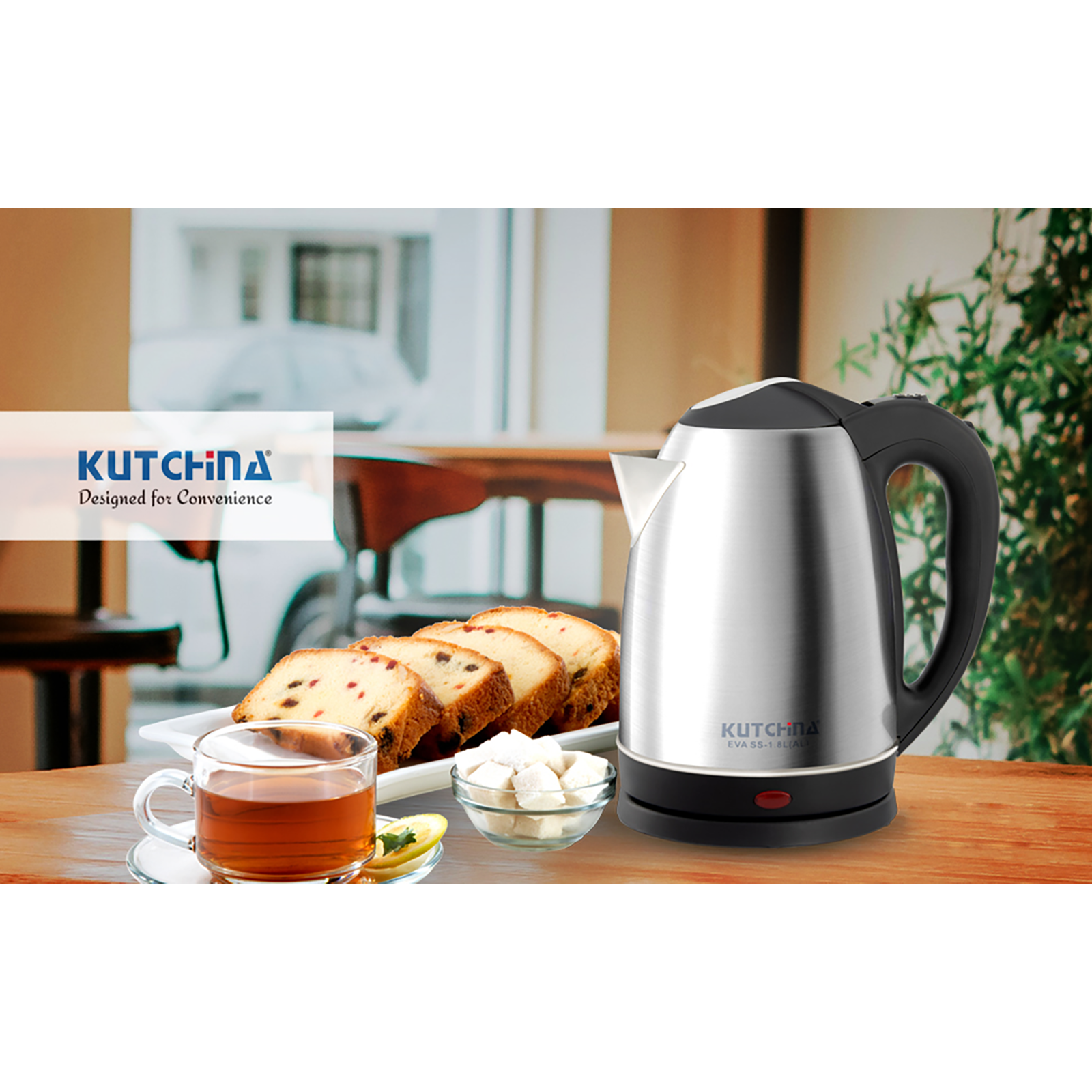 Kutchina electric kettle on sale 1.2 litre